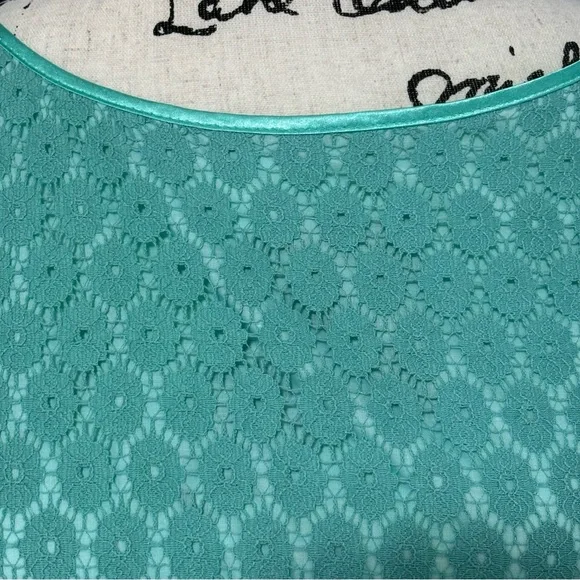 Evan-Picone cool mint Green dress, Women 6 NWT - Picture 4 of 9